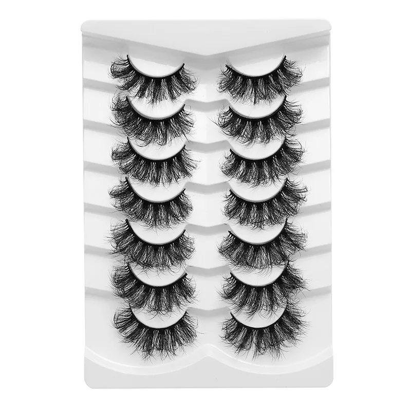 1 Box Fairy False Eyelashes Curling Single-cluster Eyelashes Artificial False Lashes Simulated Curly Lash Extention Tool