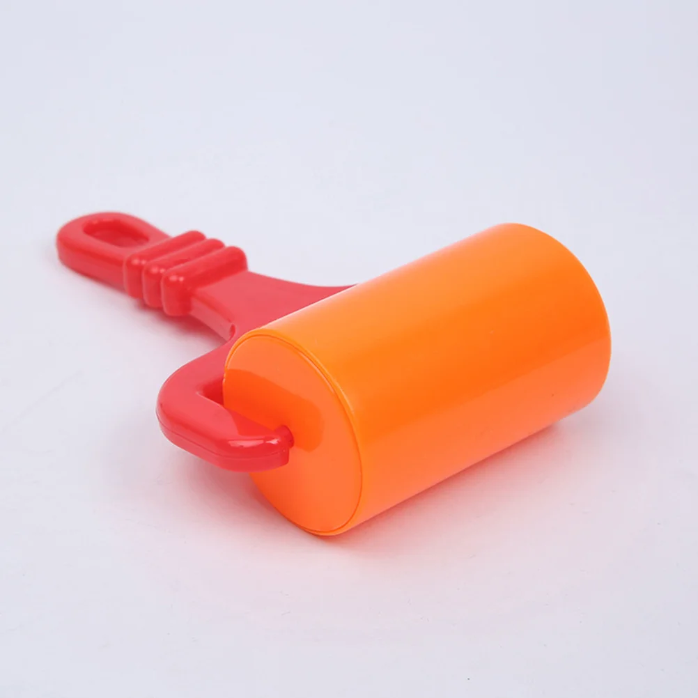 4 stücke Hand Fuß Druck Kit Kunststoff Roller Für Ton Glatte Teig Werkzeug Kinder Keramik Kunst Handwerk Geschenk Ton Nudelholz für Kinder