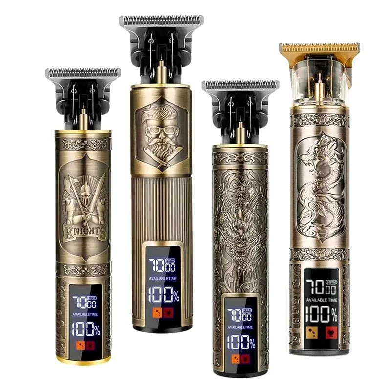 Vintage T9 Hair Clipper for Men Barber Shaver Beard Shaving Body Hair Trimmer Clippers Electric Haircut Machine 2026