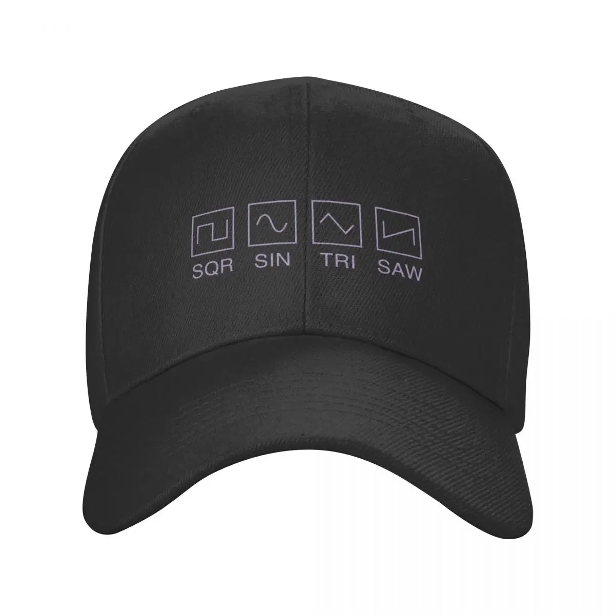 Synthesizer Waveforms for Electronic Musician Baseball Cap Rugby fashionable Luxury Brand Men's Women's