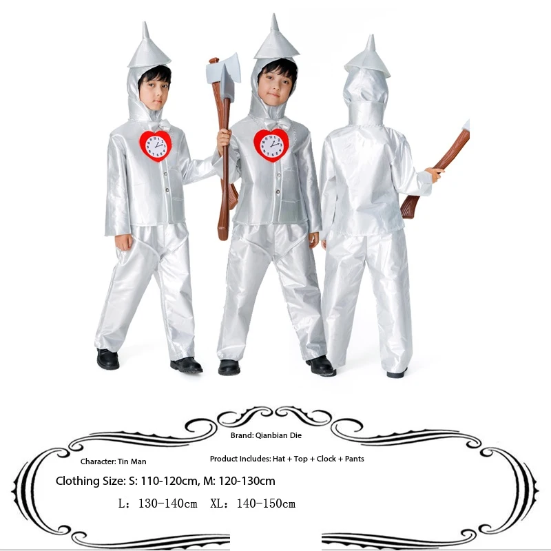 COS Halloween Iron Man Costume Adult Boys and Girls Iron Man Costume Wizard of Oz Iron Man Costume view 6