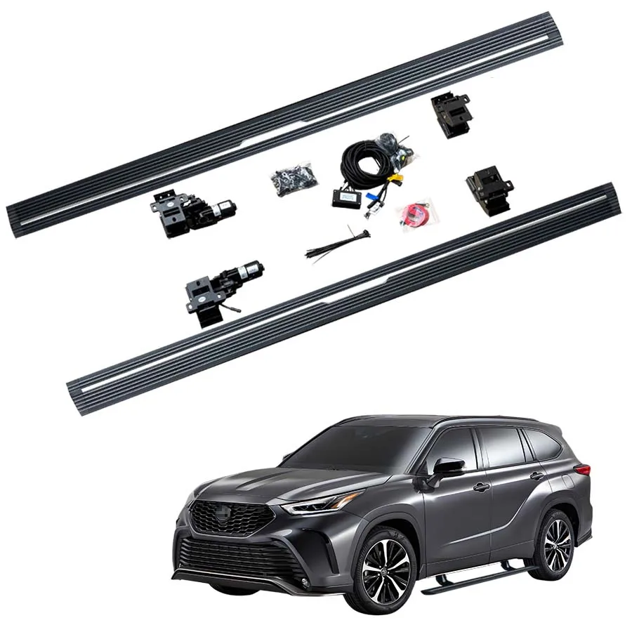 

In Stock Wear Resistant Waterproof Automatic Electric Power Side Step Running Board for TOYOTA Highlander 2015-2021 2010-2014