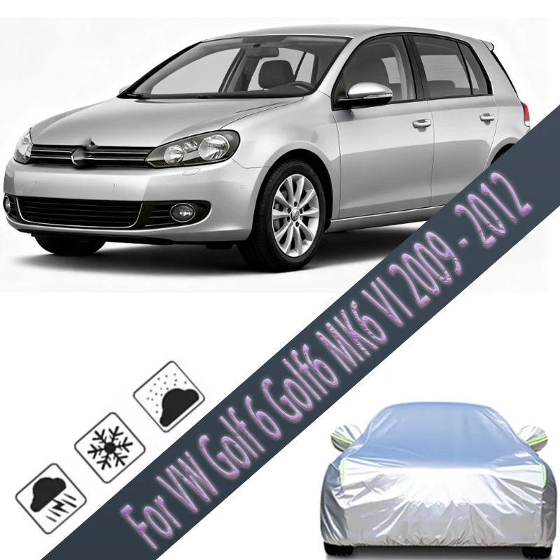 

For VW Golf 6 Golf6 MK6 VI Outdoor Protection Full Car Covers Snow Cover Sunshade Waterproof Dustproof Exterior Car accessories