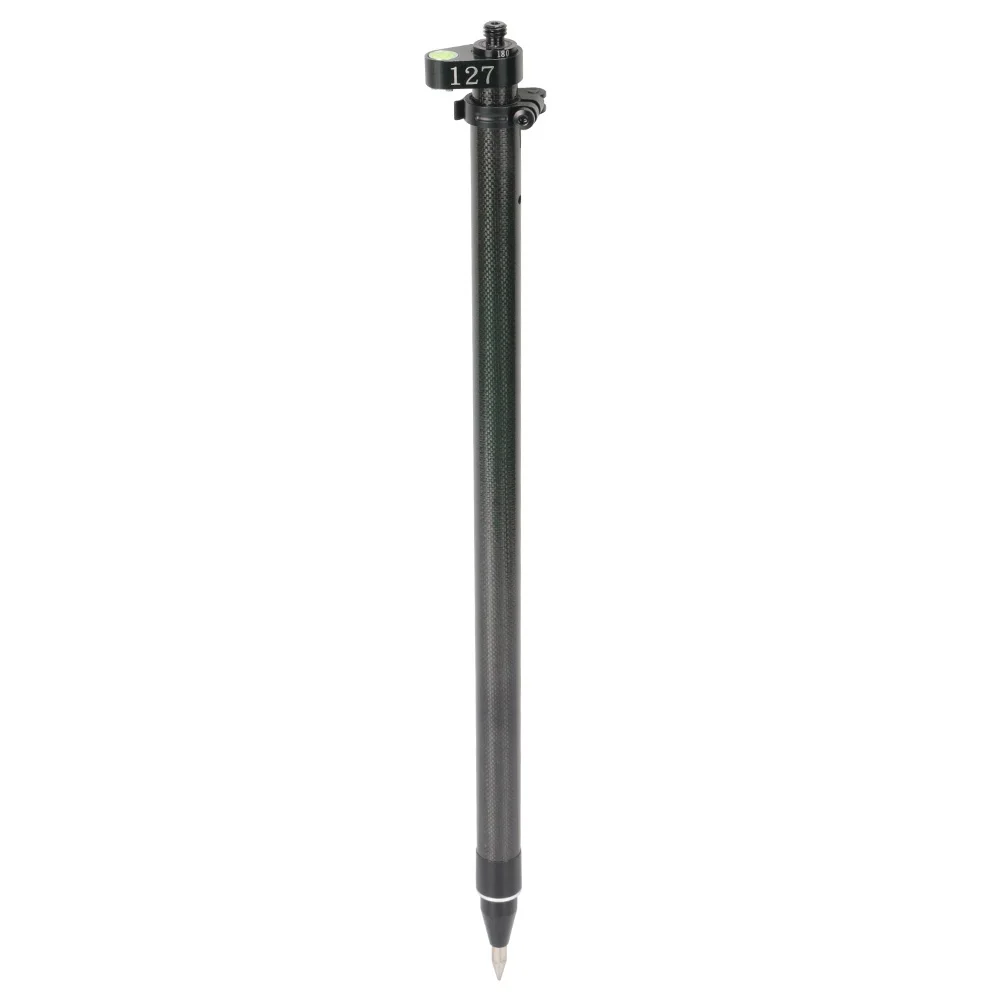 GP180SQ-3C 1.8m telescopic Carbon fiber Snap Quick Release Lock GPS pole