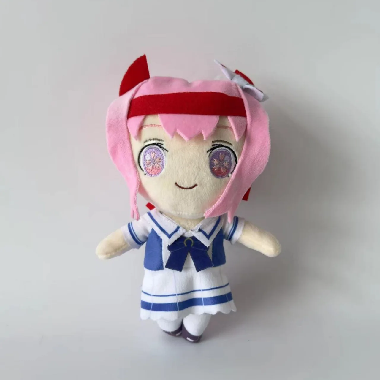 

Плюшевая игрушка Pretty Derby Tokai Teio Chibi, 20 см, аниме-персонаж, мягкая кукла, подарок на день рождения или Рождество для детей