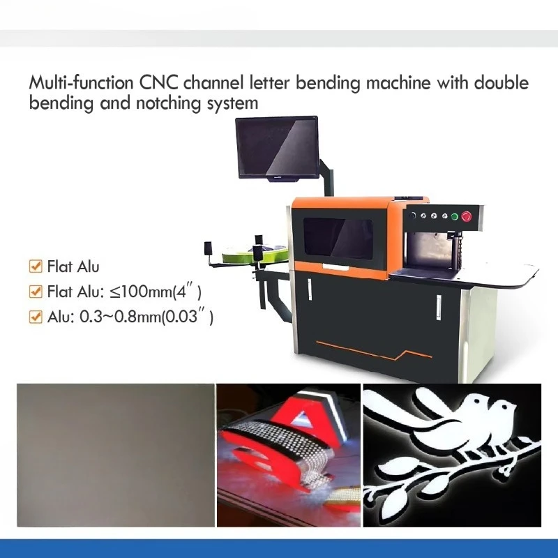 CNC Automatic 3D Channel Letter Bending Machine LED Neon Sign Fabrication Equipment Flex