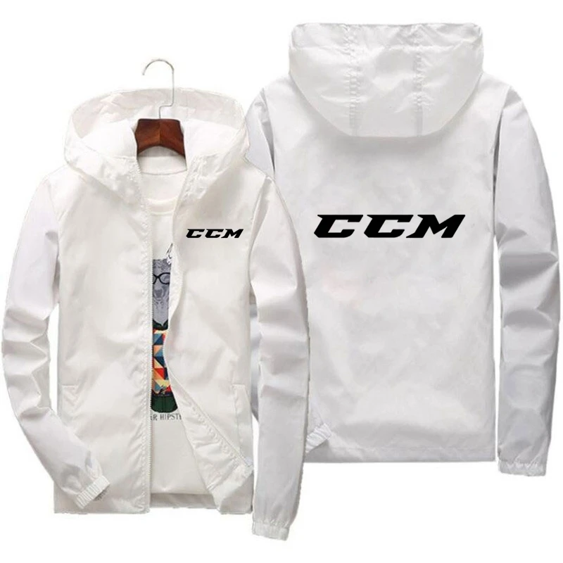 CCM brand Men's Hooded Windbreaker Coat Army Outdoors clothes Mens Casual Hoodie Jacket Clothes Male Outwear Hooded Jackets