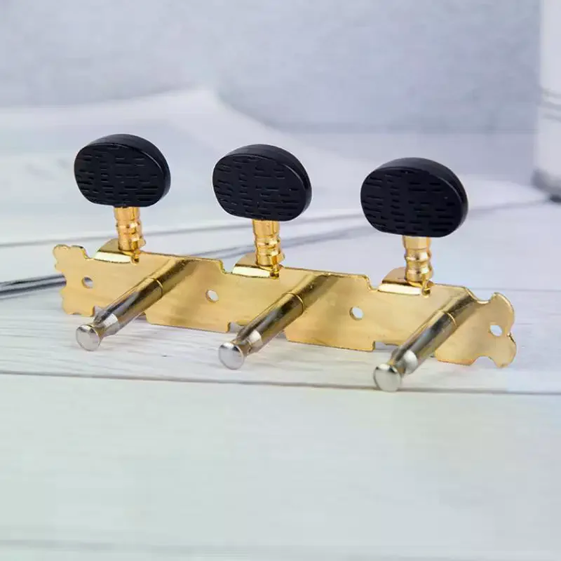 1 Pair 3L 3R Gold Plated Classical Guitar Tuning Pegs Machine Heads Tuning Keys Tuners Guitar Accessories