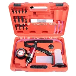 Handheld vacuum pistol pump tester kit, DIY brake fluid, bleed tool, body pressure, a set of liquid storage tank oil