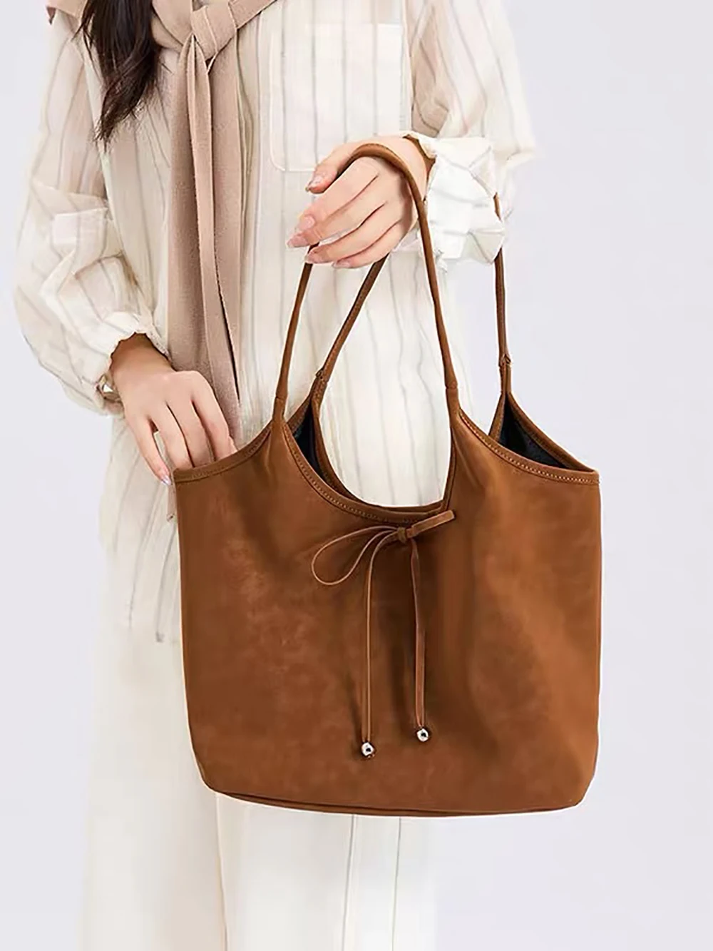 Retro Faux Suede Un… - image