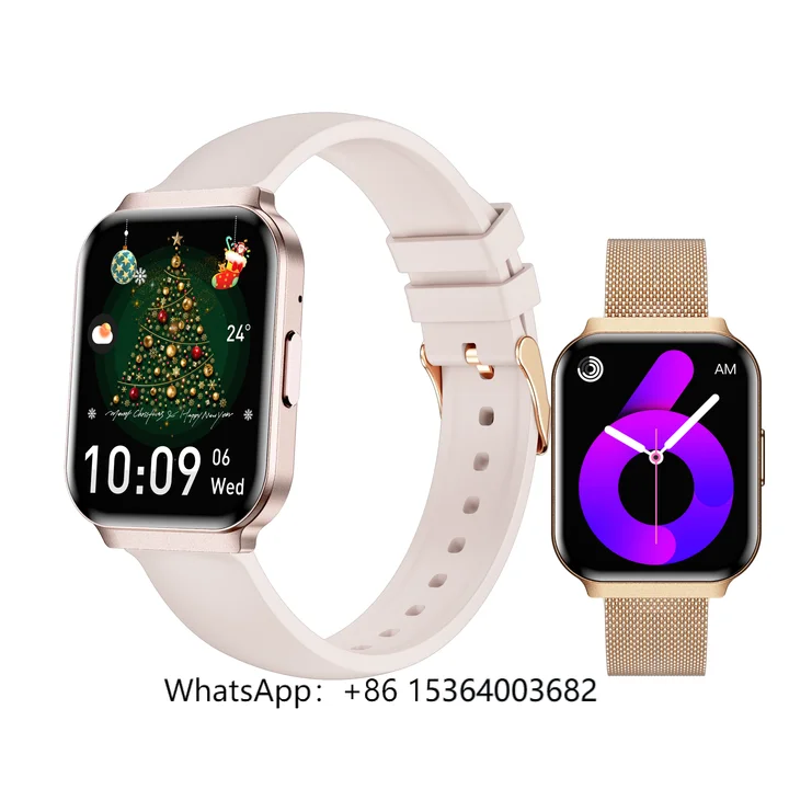 

Fashion Ultra-Thin Smartwatch 1.75inch Health Monitoring IP68 Reloj Intelligent Lady Wrist CD06 Sport Smart Watch