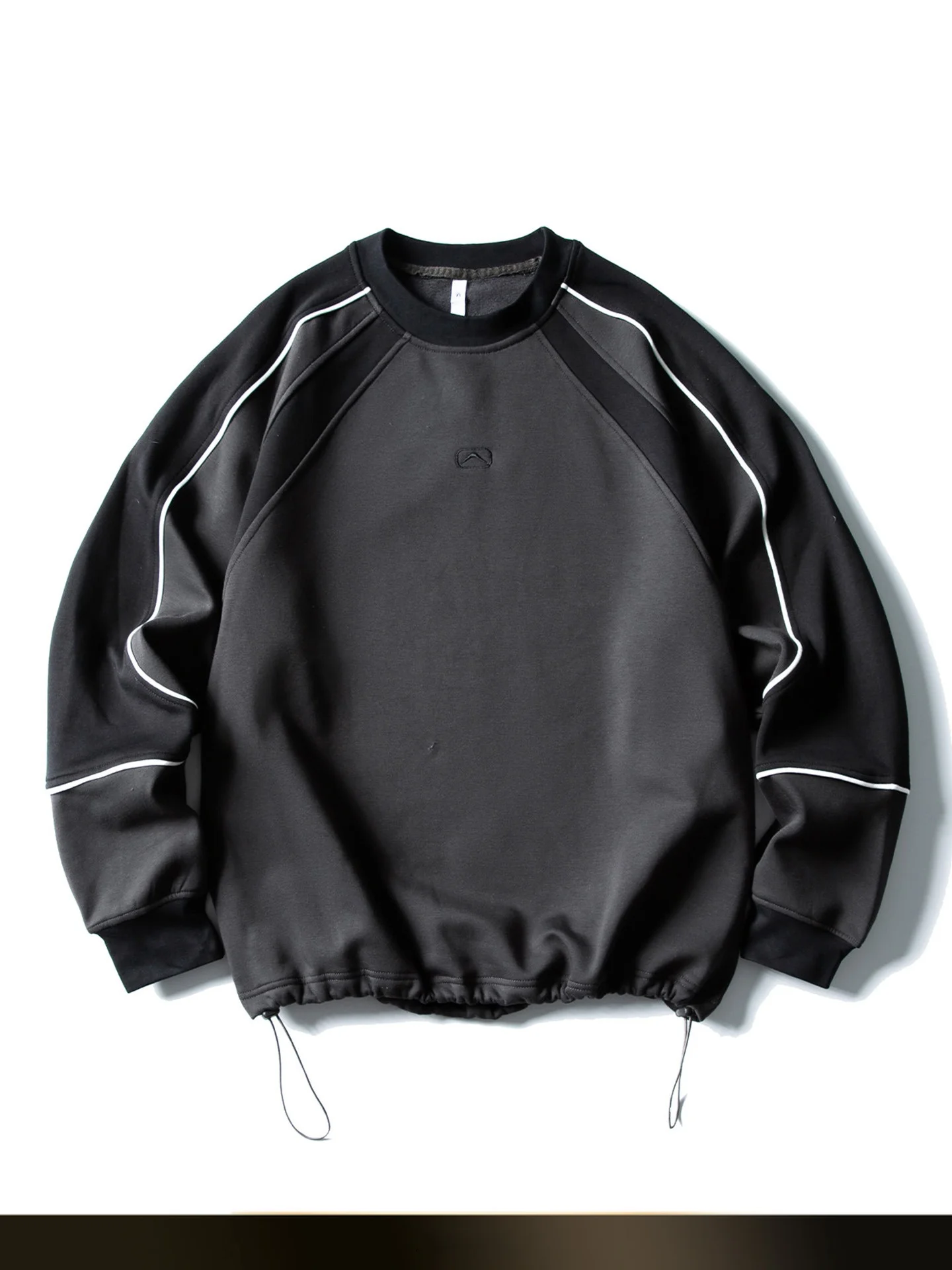 

Ретро-худи NTED с цветными блоками, длинными рукавами, на осень-зиму, повседневный, с круглым вырезом, для пар, молодежный, модный