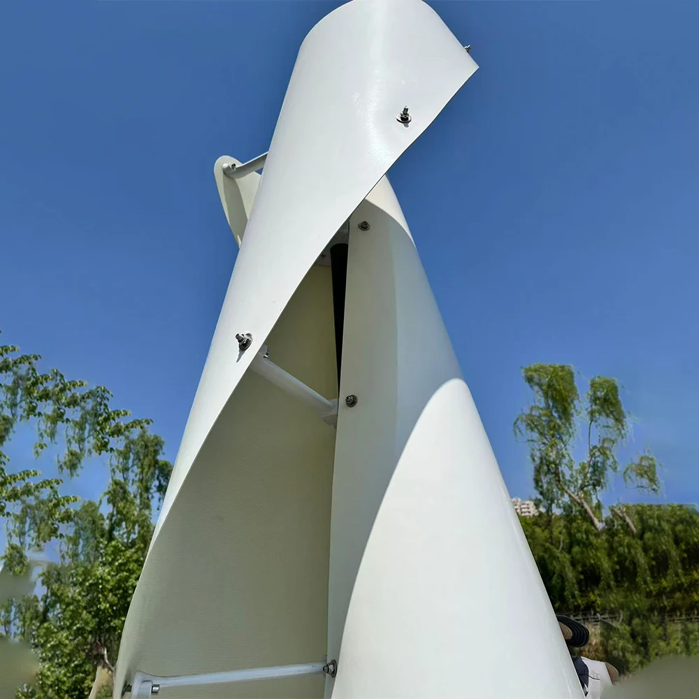 High Efficiency 20000W 25000W 10KW Maglev Alternator Permanent Magnet Wind Turbine Generator Off Grid System For Home Farm Boat