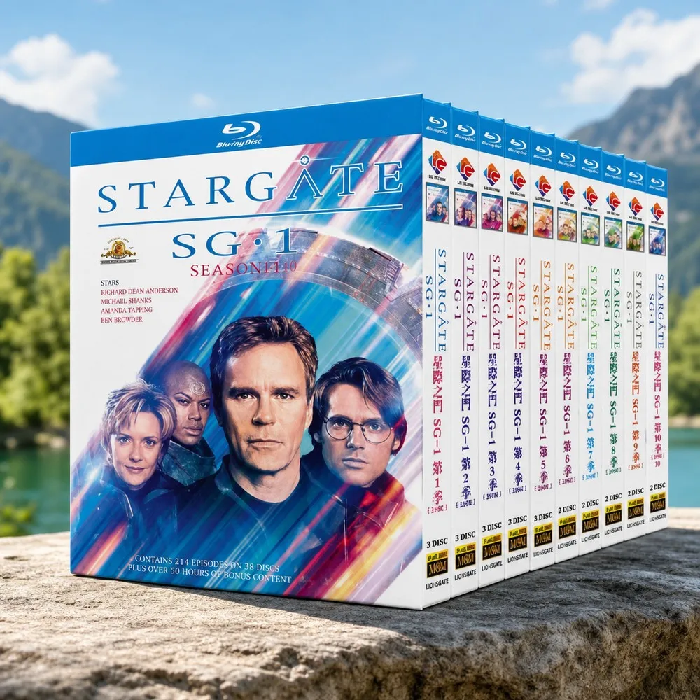 Stargate SG-1 Seasons 1-10 Blu-ray Complete TV Series Box Set 30 Discs