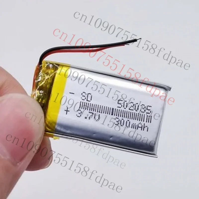 

OK 1/5/10PCS 3.7V 300mAh Lipo Rechargeable Battery+PCM For Bluetooth DVD MP3 502035