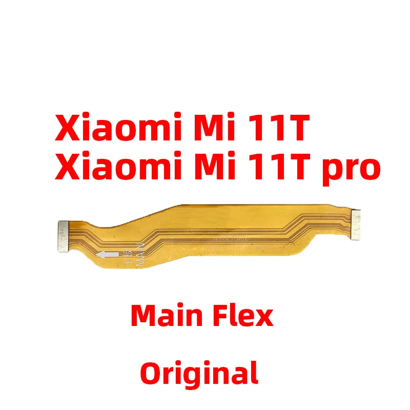 original For Xiaomi mi 11T pro 11T Main Board Motherboard Mainboard Connector LCD Flex Cable Replacement