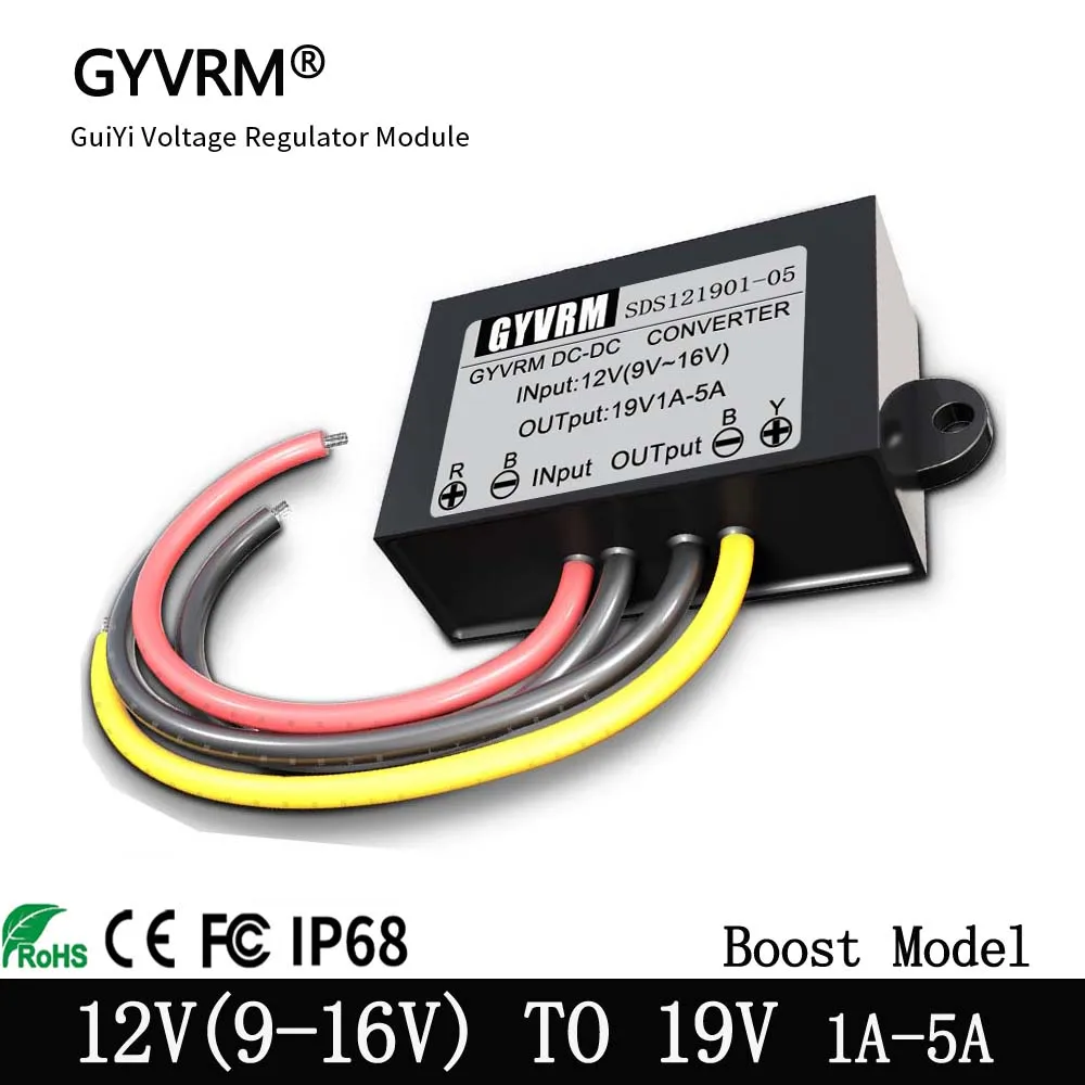 DC DC Converter 12V to 19V 1A-5A Boost Power Supply Inverter Voltage Regulator Boost Module for LED Car Solar CE certification