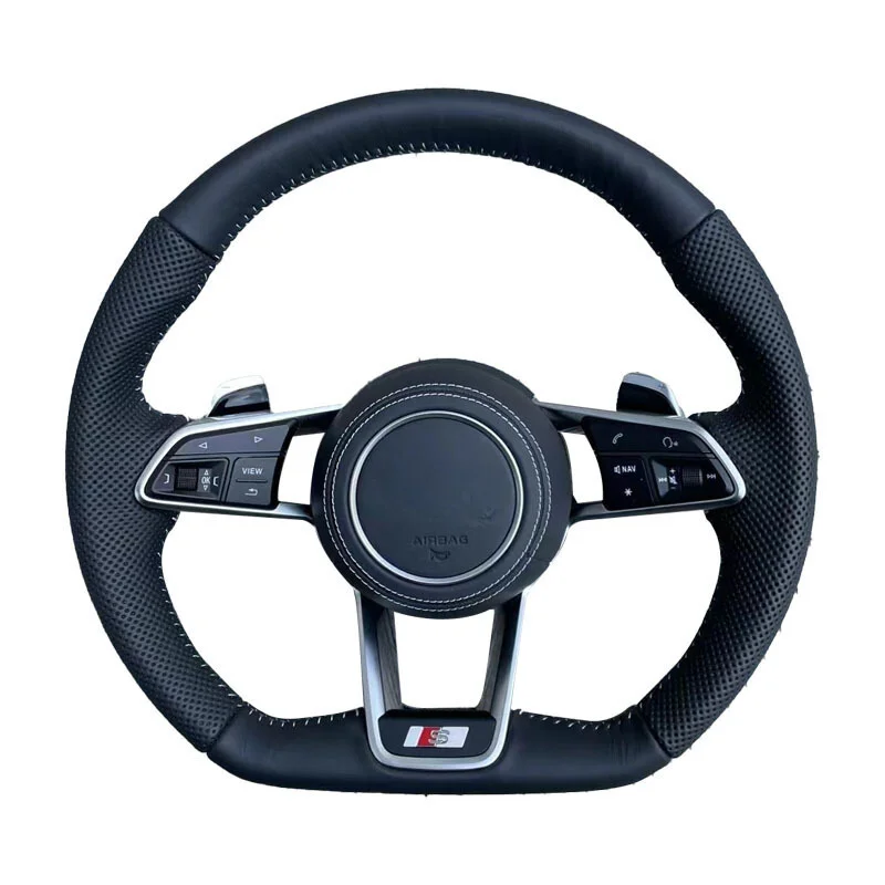 Custom Innovate Modern Sports Carbon Fiber Steering Wheel for R8