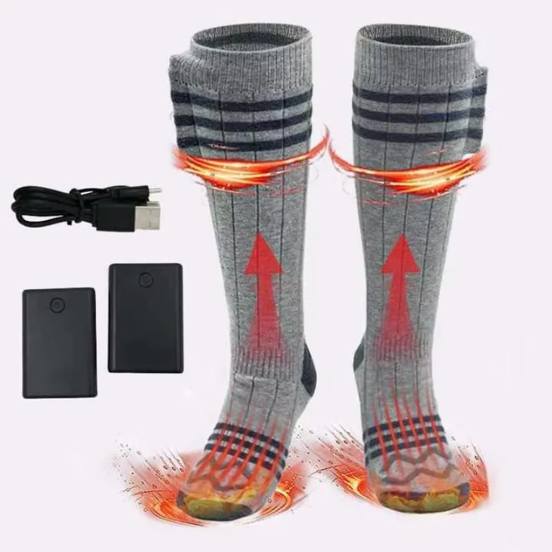 Scaldapiedi Personalizzato POWER LEAP per Sport Invernali, Riscaldamento Termico a Batteria per Sci