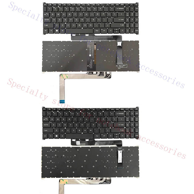 

A+ Replacement For Acer Fun N22C6 S50-54 15.6 2022 Laptop Keyboard with Backlit