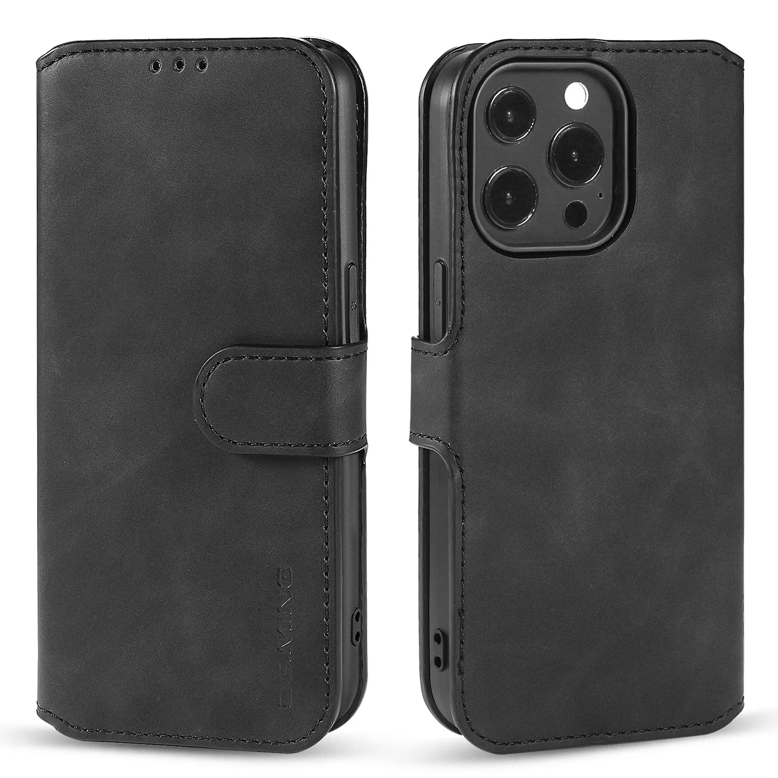 

Dxier Magnetic iPhone 15 Wallet Leather PhoneiPhone 16 pro max Cover Case on For Apple iPhone X XR XS XSMax 7 8 6 6s Plus 5 SE 2