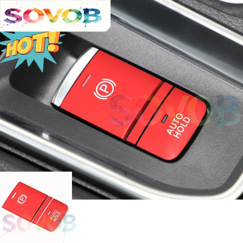 Electronic Hand Brake Button Cover Trim Accessories For Nissan X-Trail X Trail Rogue T33 2021 - 2026 / Qashqai J12 2022 - 2026