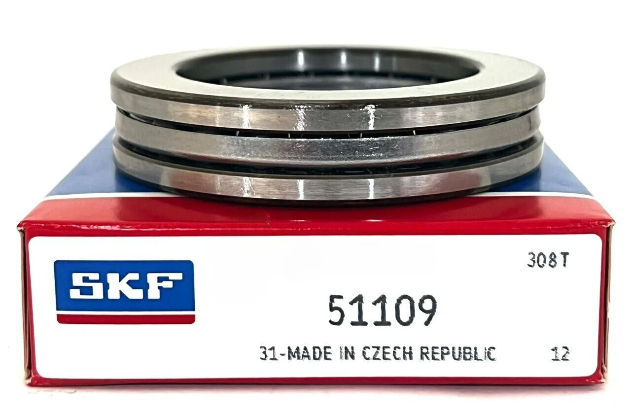 

SKF 51109 Упорный шарикоподшипник 45x65x14 мм Упорный шарикоподшипник
