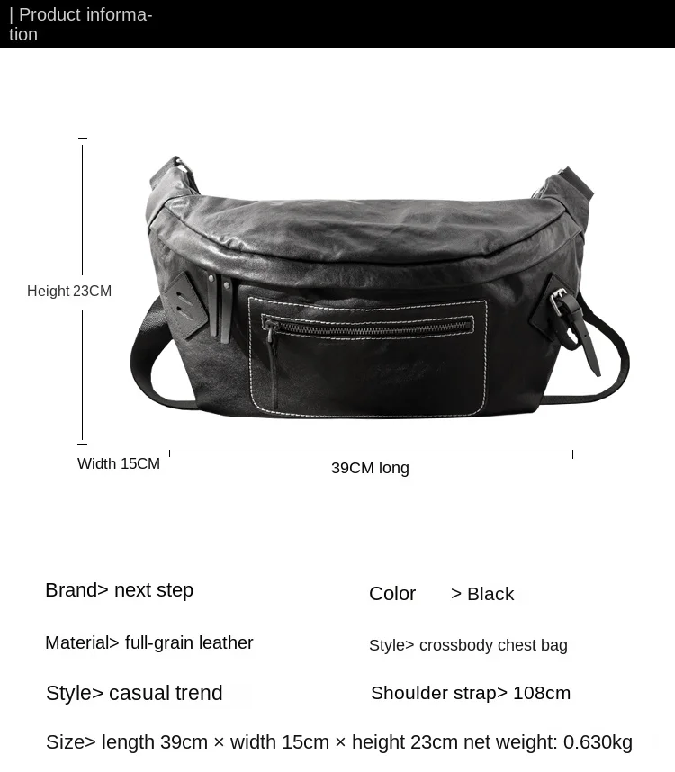 Echt lederen borsttas Heren grote capaciteit Japanse stijl Eenvoudige Messenger Bag Modemerk Sport Jeugd Grote rugzak