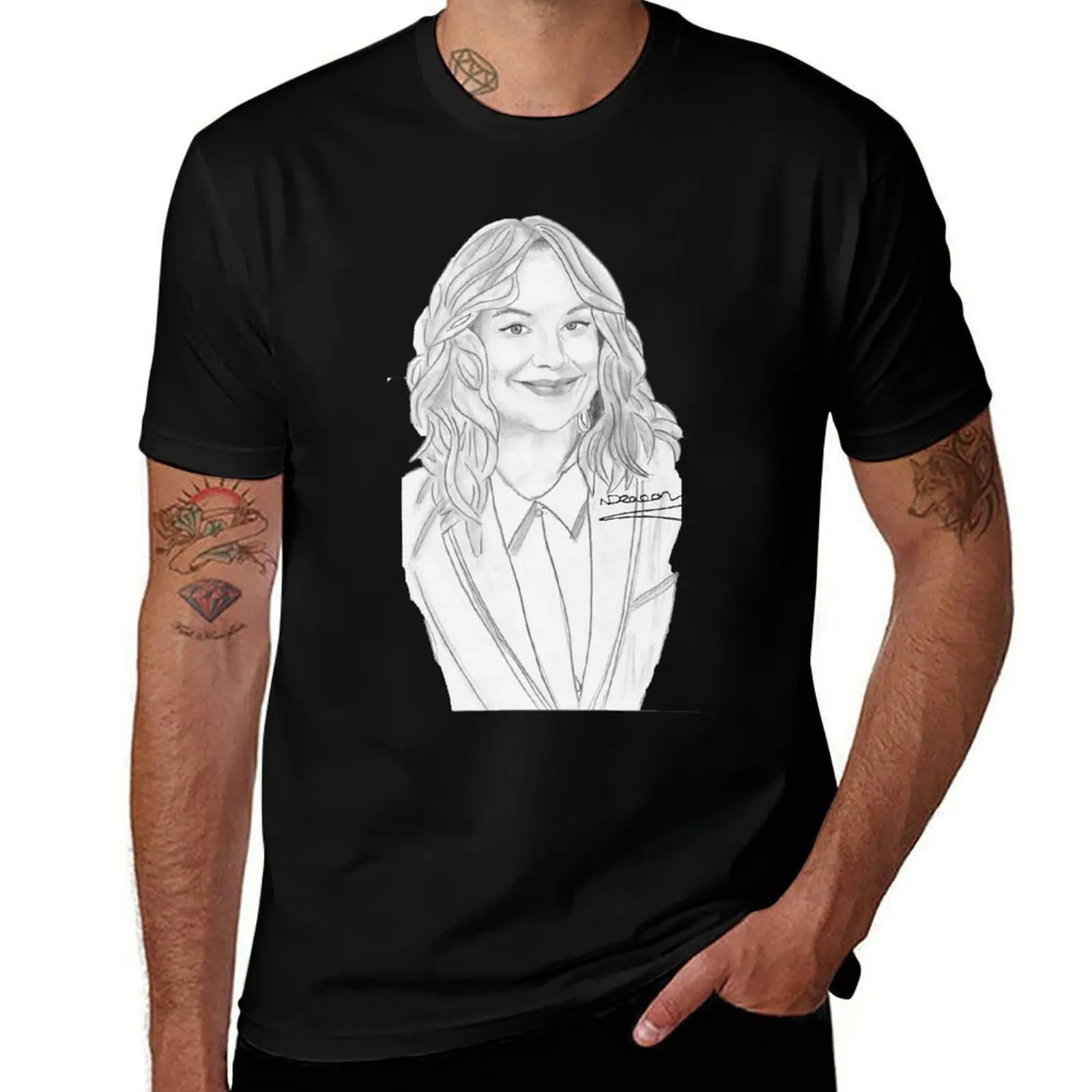 Amy Poehler T-Shirt Stretch Fabric Comfort T-Shirt