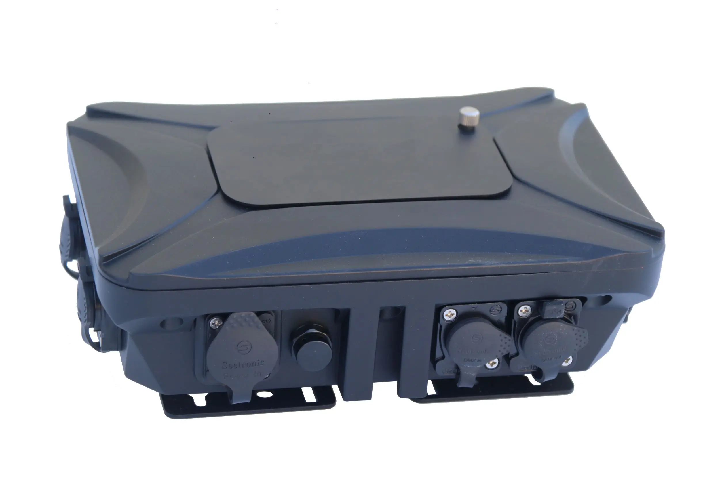 IP65 1 in 8 Output DMX Isolated or  Wireless Splitter 8  Console DMX 512 LED Signal Splitter Can with  Powercon True 1 Input in