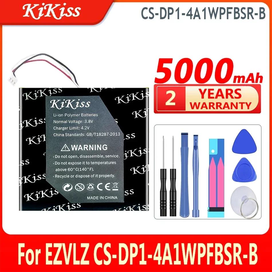 

5000mAh KiKiss Powerful Battery For EZVLZ CS-DP1-4A1WPFBSR-B Video Door Phone Bateria