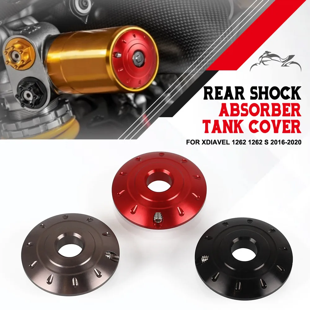 

Motorcycle Rear Shock Absorber Tank Cover For Ducati XDIAVEL 1262 1262 S 2016-2020 SUPERBIKE 899 / 959 / 1199 /1299 Panigale
