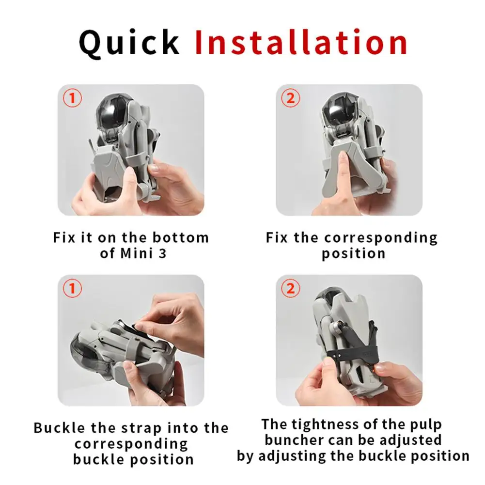 Propeller Holder Compatible For Dji Mini 3 Drone Accessories Propeller Blades Strap Restrainer Fixing Ties