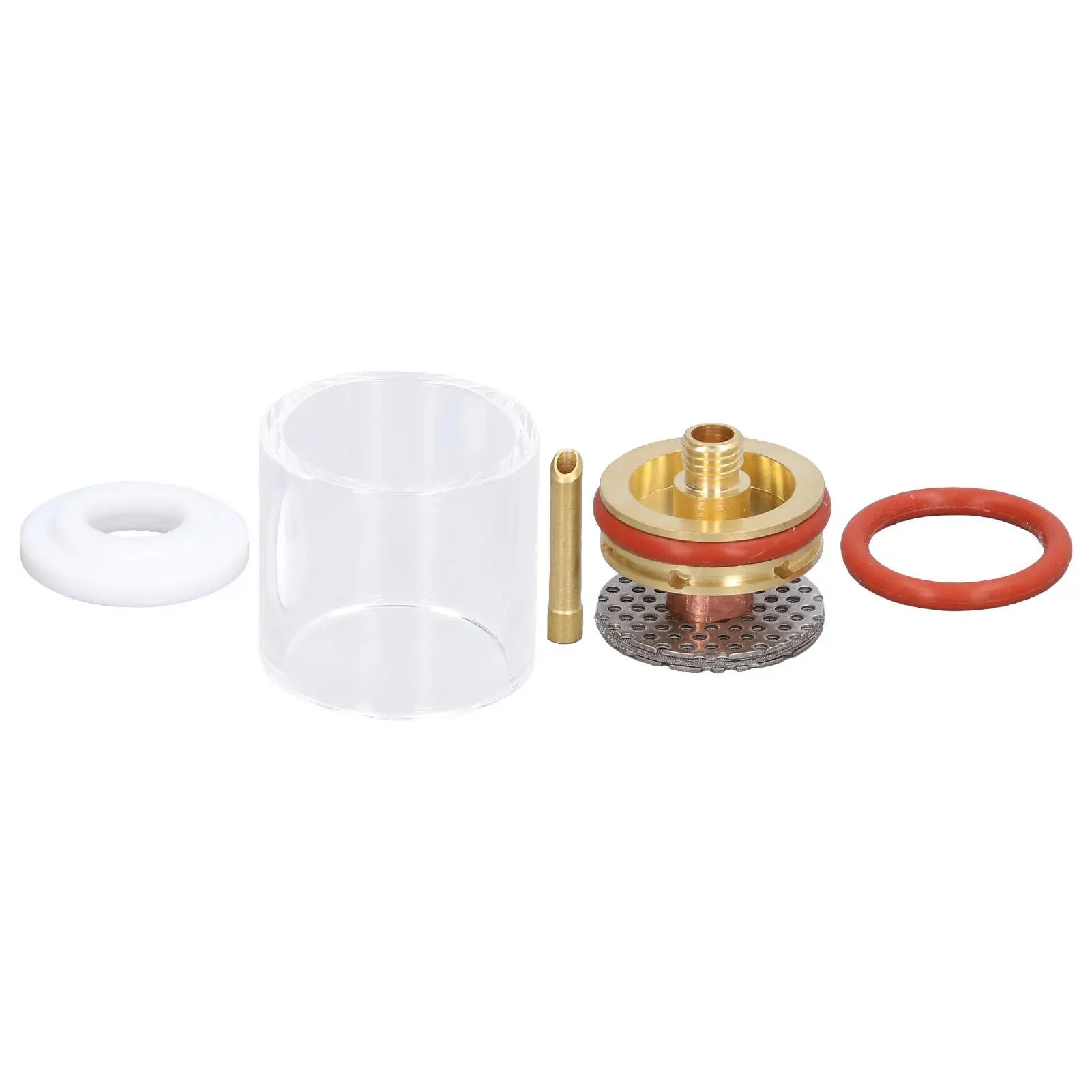 

TIG Welding Torch Accessory Set Gas Collet Nozzle Glass Tube for wp 20 TIG Welding Tool