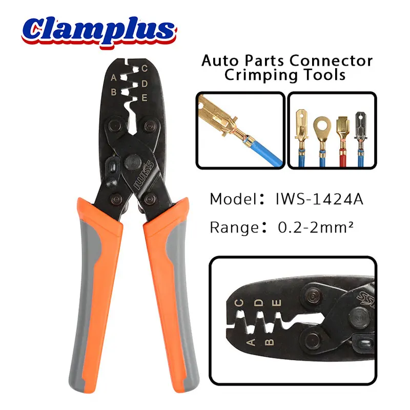 

Automotive Terminal Crimp Wiring Harness Tool Style Plier Crimper Plier Tool for Molex Style DELPHI AMP TYCO Terminals Crimper