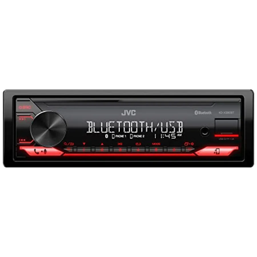 

Автомагнитола KD-X280BT с Bluetooth, USB-портом, AM/FM-радио, MP3-плеером, контрастным ЖК-дисплеем, 50 Вт, со съемной лицевой панелью, 1 DIN