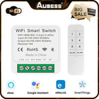 EweLink Wifi Mini Smart Switch Support 2-way Control Wireless Switch Voice Control Timer Smartthings Yandex Alice Ifttt Alex