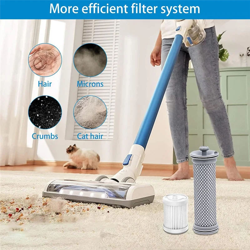 

【Coupon!】Hepa Filter Replacement For Tineco A10/A11 Hero/A10/A11 Master PWRHERO11/PURE ONE S11/S12 Series