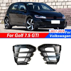 하이 퀄리티 전면 범퍼 안개등 프레임 커버, 폭스바겐 VW 골프 7.5 GTI 2017 2018 2019 전면 안개등 프레임