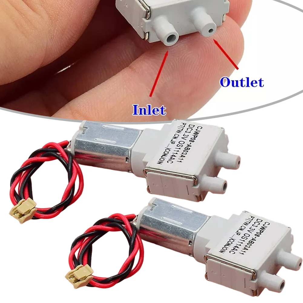 Hobbyist Approved Mini Vacuum Pumps Dual Interface Capability Set of Two Perfectly Sized for Compact Installations