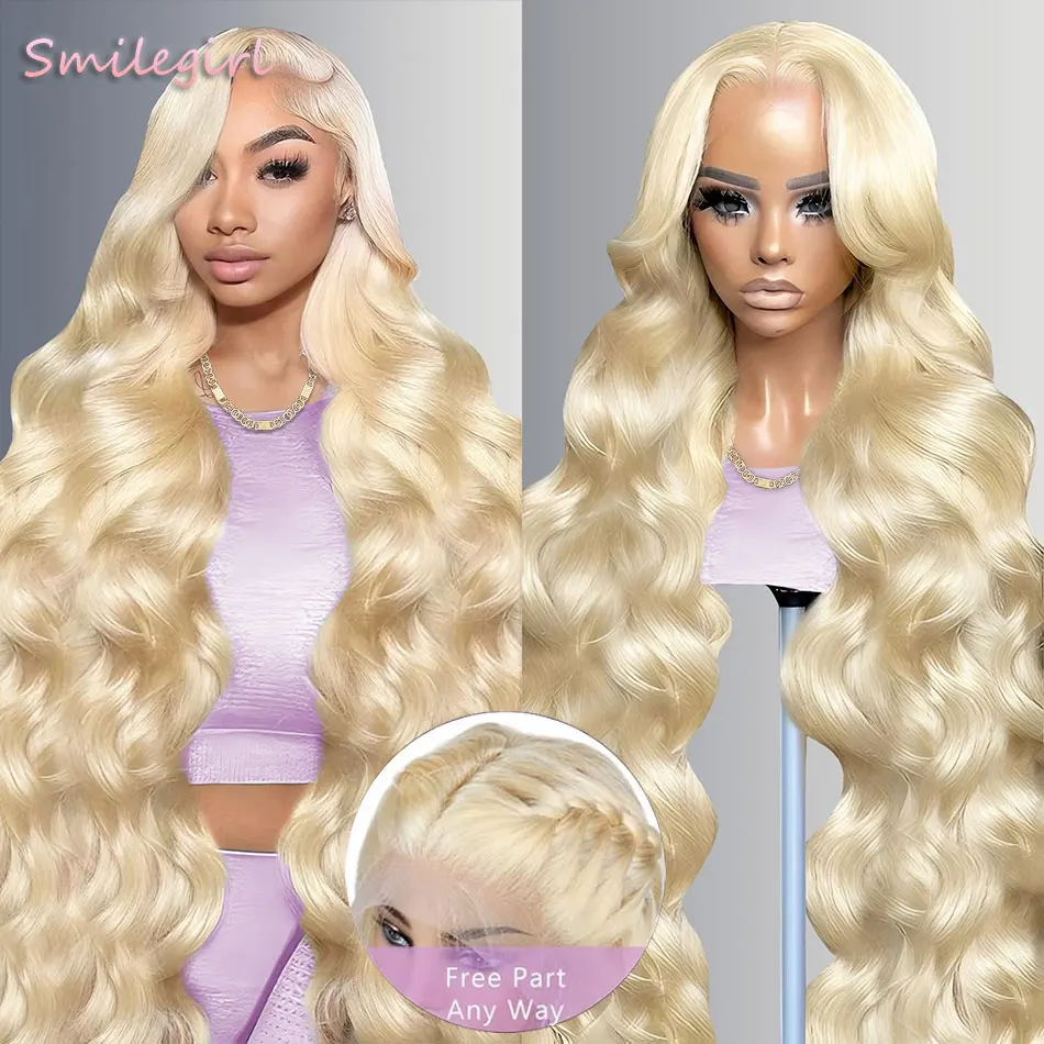 

613 Lace Front Wig Human Hair 13x6 13X4 Blonde Wig Human Hair 250 Density HD Transparent Body Wave Lace Front Wigs For All Women
