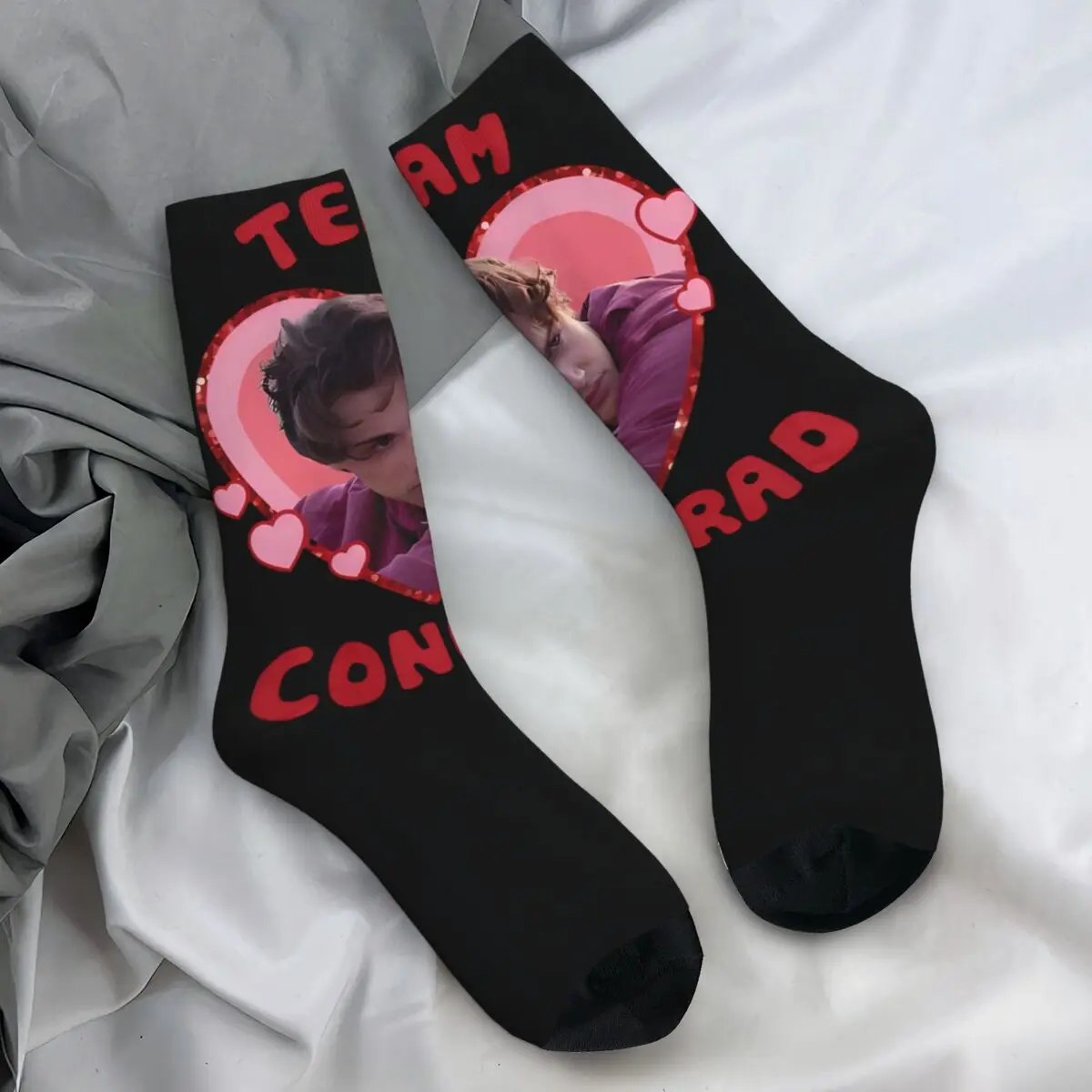 كونراد فيشر جوارب غير شرعية الصيف تحولت إلى جوارب جميلة الخريف المضادة للانزلاق الجوارب للجنسين الرجال سكيت تنفس الجوارب