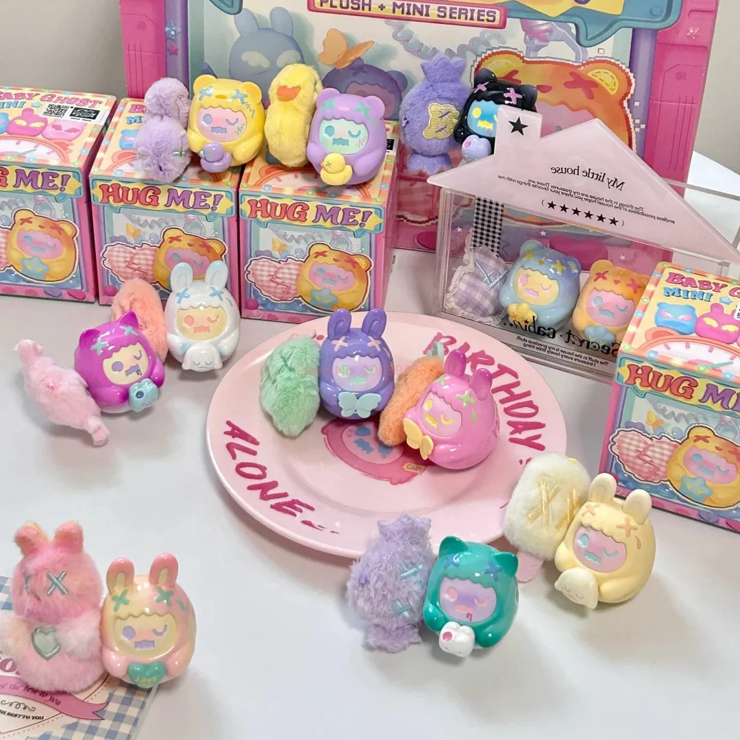 신우 러브 시리즈 미니 블라인드 박스 장난감 귀여운 애니메이션 액션 피규어 미스터리 박스 인형 소녀 할로윈 생일 선물