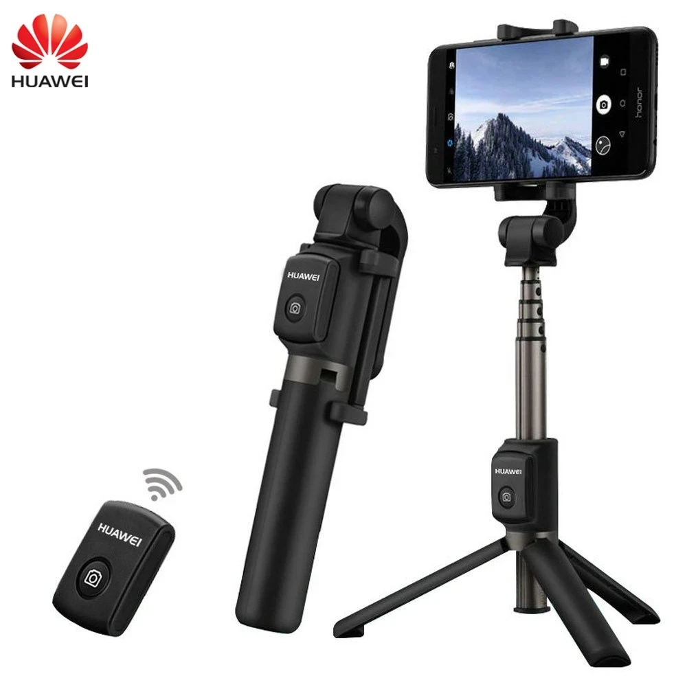 Trípode/palo Selfie compatible con Bluetooth Original Huawei AF15, monopié de Control inalámbrico portátil de mano para iOS/Xiaomi IPhone