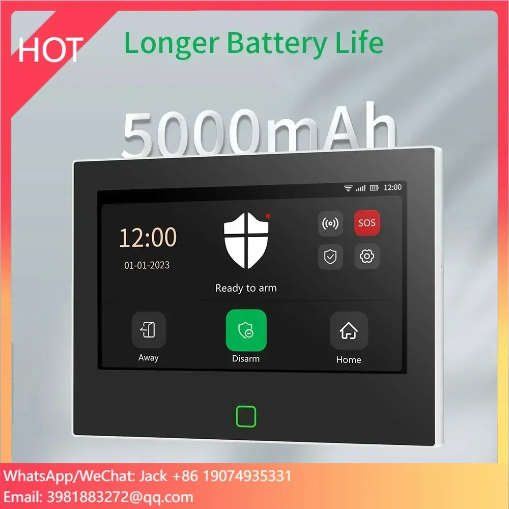 Tuya Smart GSM Wifi Alarms System For House Burglar Security