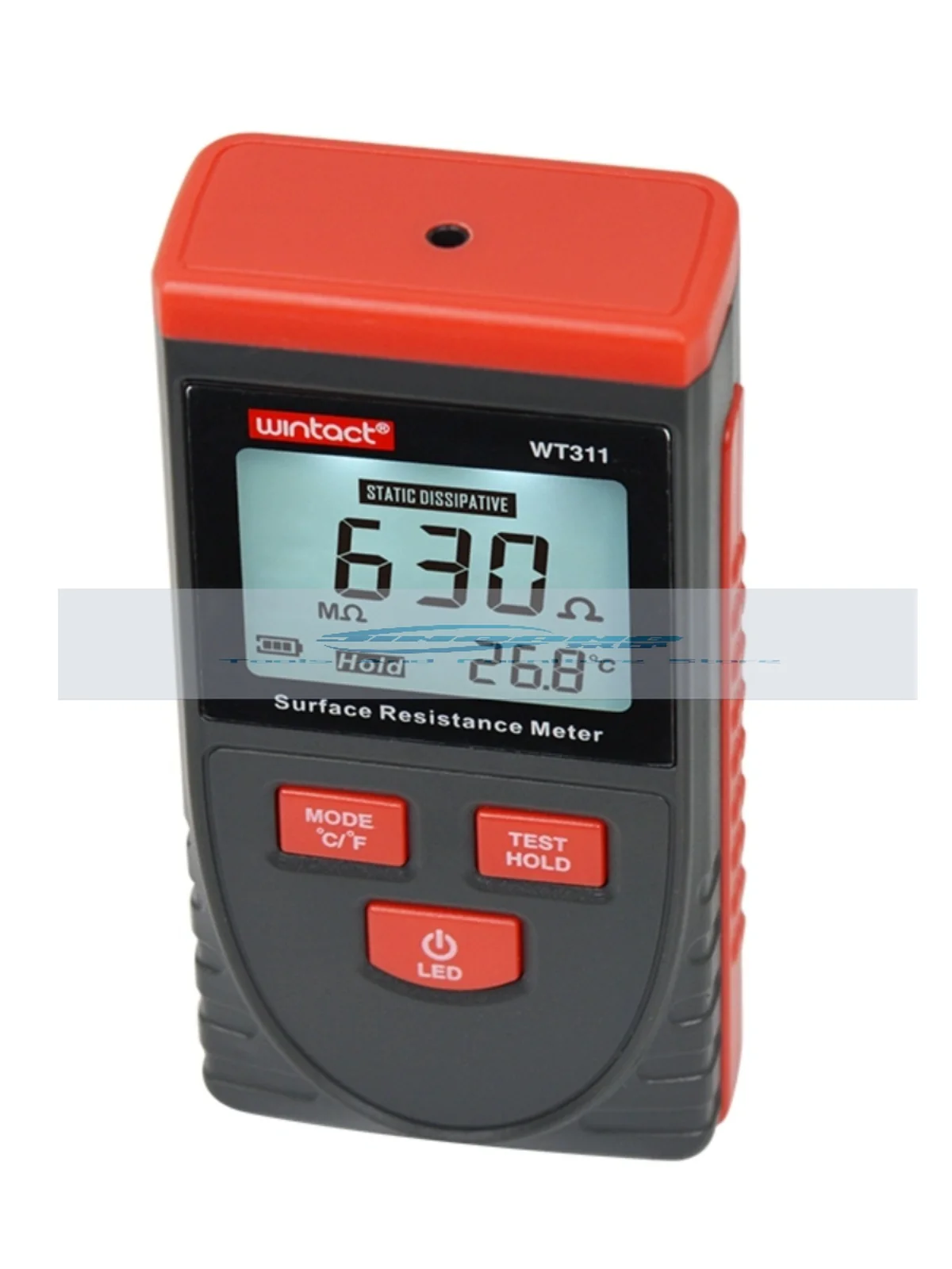 Wt311 Surface Resistance Test Instrument Anti-Static Detection Instrument Digital Display Impedance Ohmmeter Anti-Static