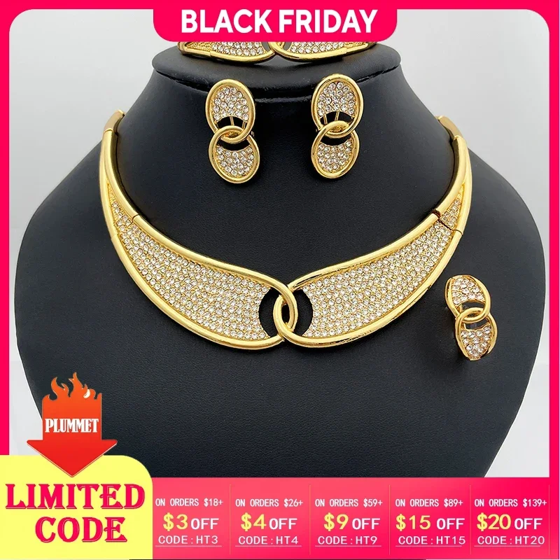 ensemble-de-bijoux-en-cristal-blanc-et-zircon-grand-pendentif-collier-boucles-d'oreilles-bracelet-bague-cadeau-de-mariage-africain-nigeria-dubai