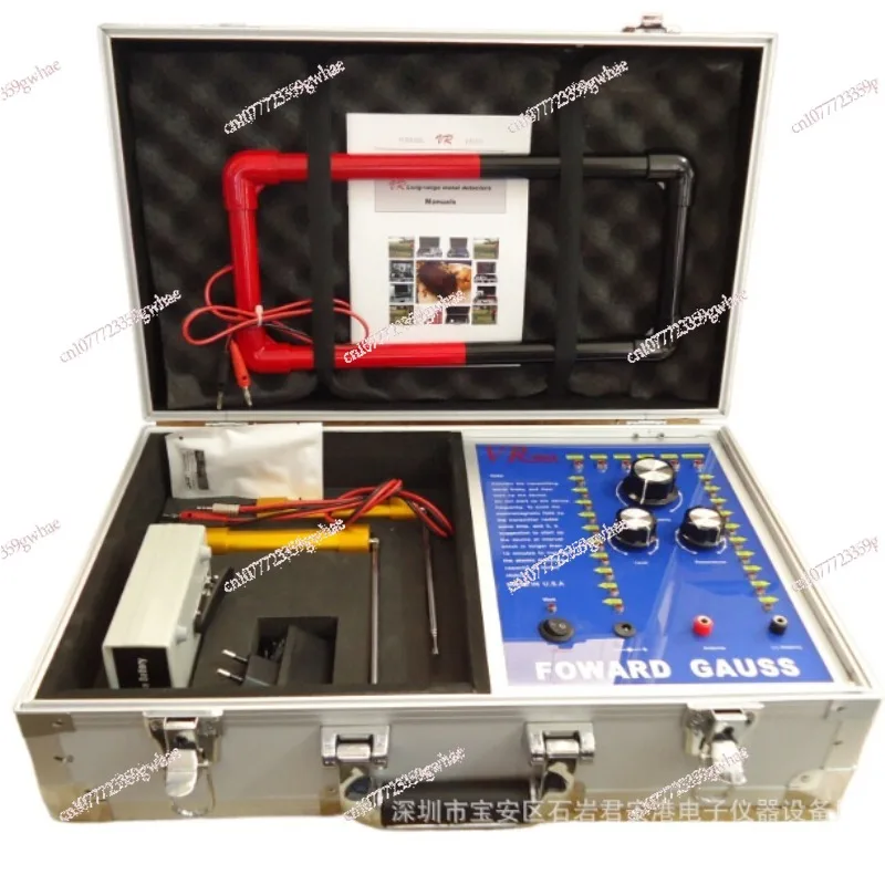 

VR9000 Metal Detector, Gold and Silver Treasure Detector, Gold Mineral Detection Equipment, Archaeological Treasure Detector