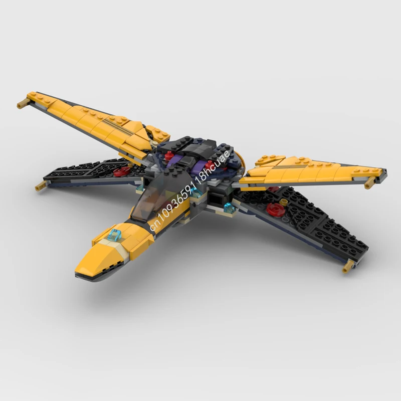 

310 шт. MOC X Wing 71833 Звездные боевые строительные блоки, строительные пластиковые развивающие креативные рождественские игрушки в подарок