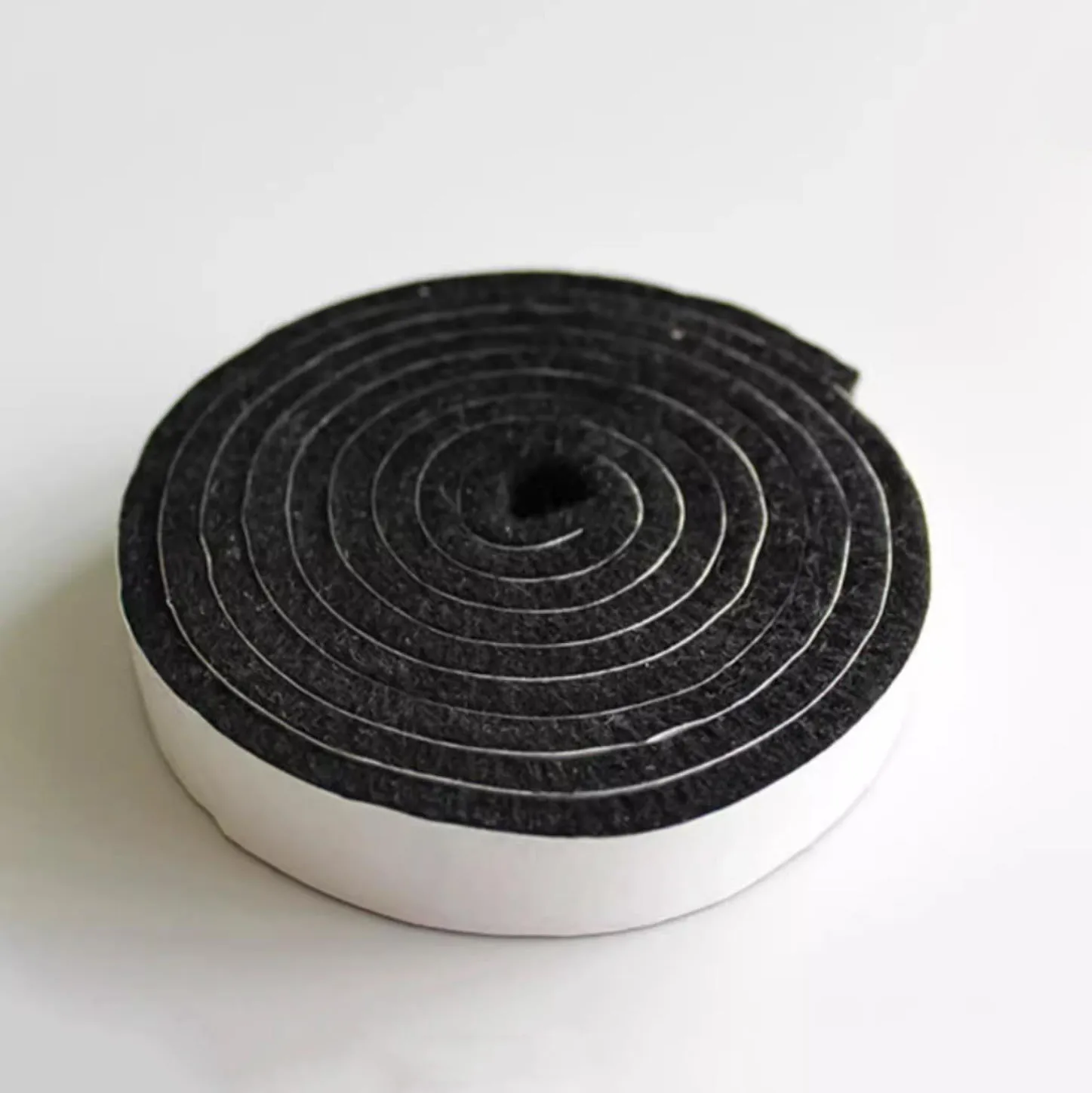 Carbon Fiber Felt Strip Fireproof Insulation BBQ Sealing Strip Single Sided Adhesive High Temperature Resistance Barbecue Tape